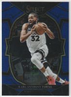 Karl-Anthony Towns Panini Select Blue Concourse 2022-23 NBA