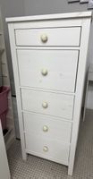 IKEA HEMNES Kommode – weiss, 5 Schubladen
