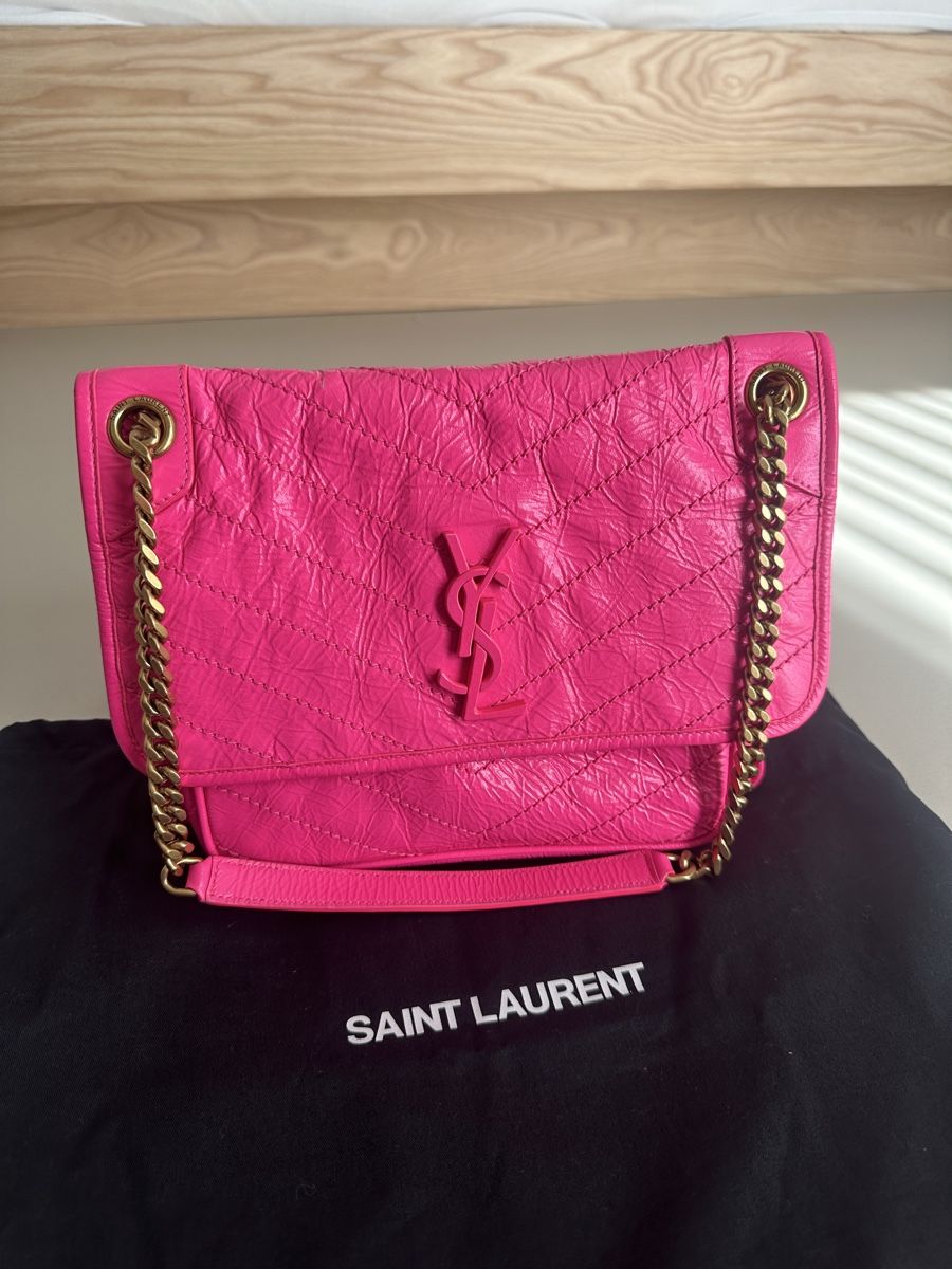 Saint Laurent Borse da donna: Saint Laurent Umhängetasche Pink – Usato da St. Gallen venduto da ninl123 9