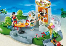 Playmobil 4134 SuperSet Eisdiele mit Sitzplätzen OVP