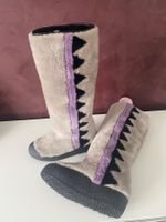 Bally Stiefel aus  Leder in Felloptik 37