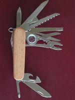 Fischermann Multitool Messer 34 Funktion Wood Neu
