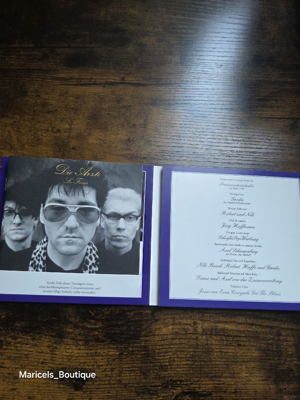 CD: Die Arzte Le Frisur CD Used Condition – Usato da Winterthur venduto da Maricels_Boutique 5