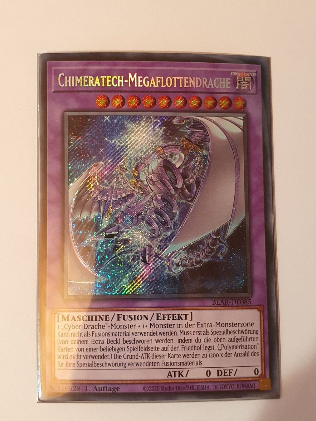 Yugioh Sammelbilder & Trading cards: Yugioh Chimeratech Megaflottendrache TCG – Gebraucht aus Oberdorf BL von BaldenEagle