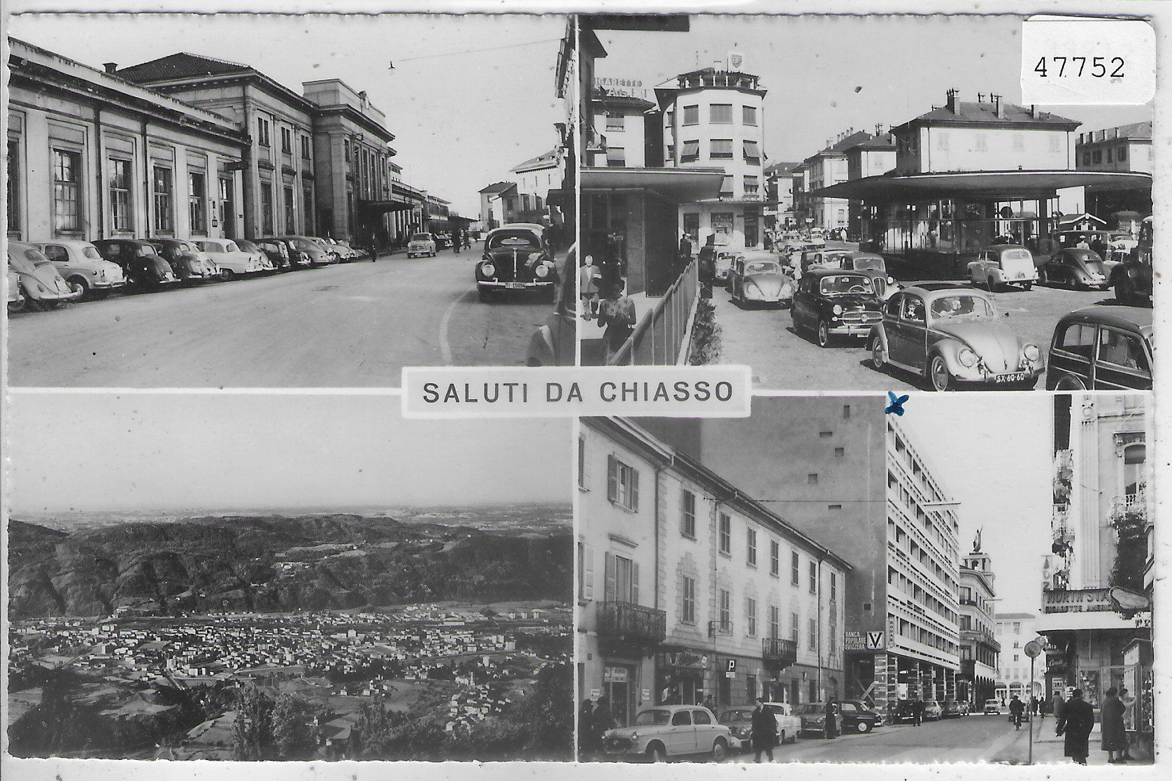 Cartes postales: Saluti da Chiasso - Multiview – D'occasion à Ettingen par Kartenplanet