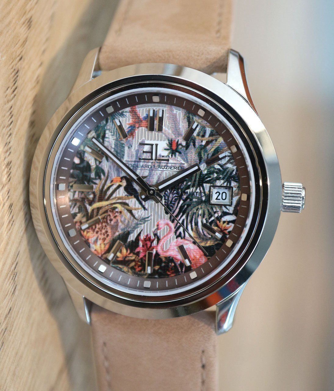 Orologi: Edouard Lauzières - Schweizer Automatik – Nuovo e nell'imballaggio originale da Bülach venduto da Uhrenwerkstatt 5
