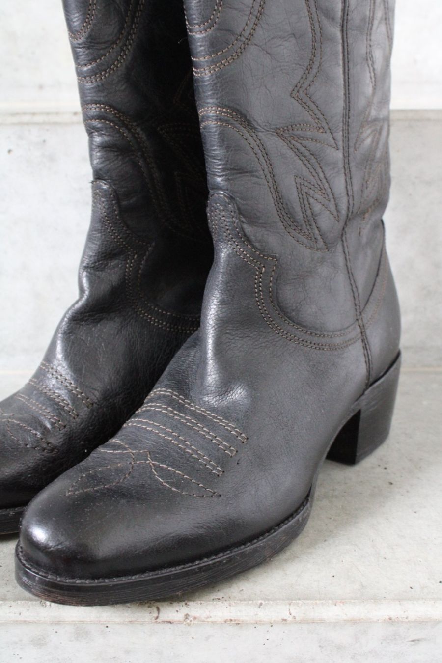 Sendra Scarpe da donna: Leather Cowboy Boots – Usato da St. Gallen venduto da look-twice 5