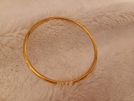 Armband  -  Edelstahl mit Vergoldung - 60 mm