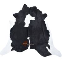 echtes Kuhfell Teppich Black/White