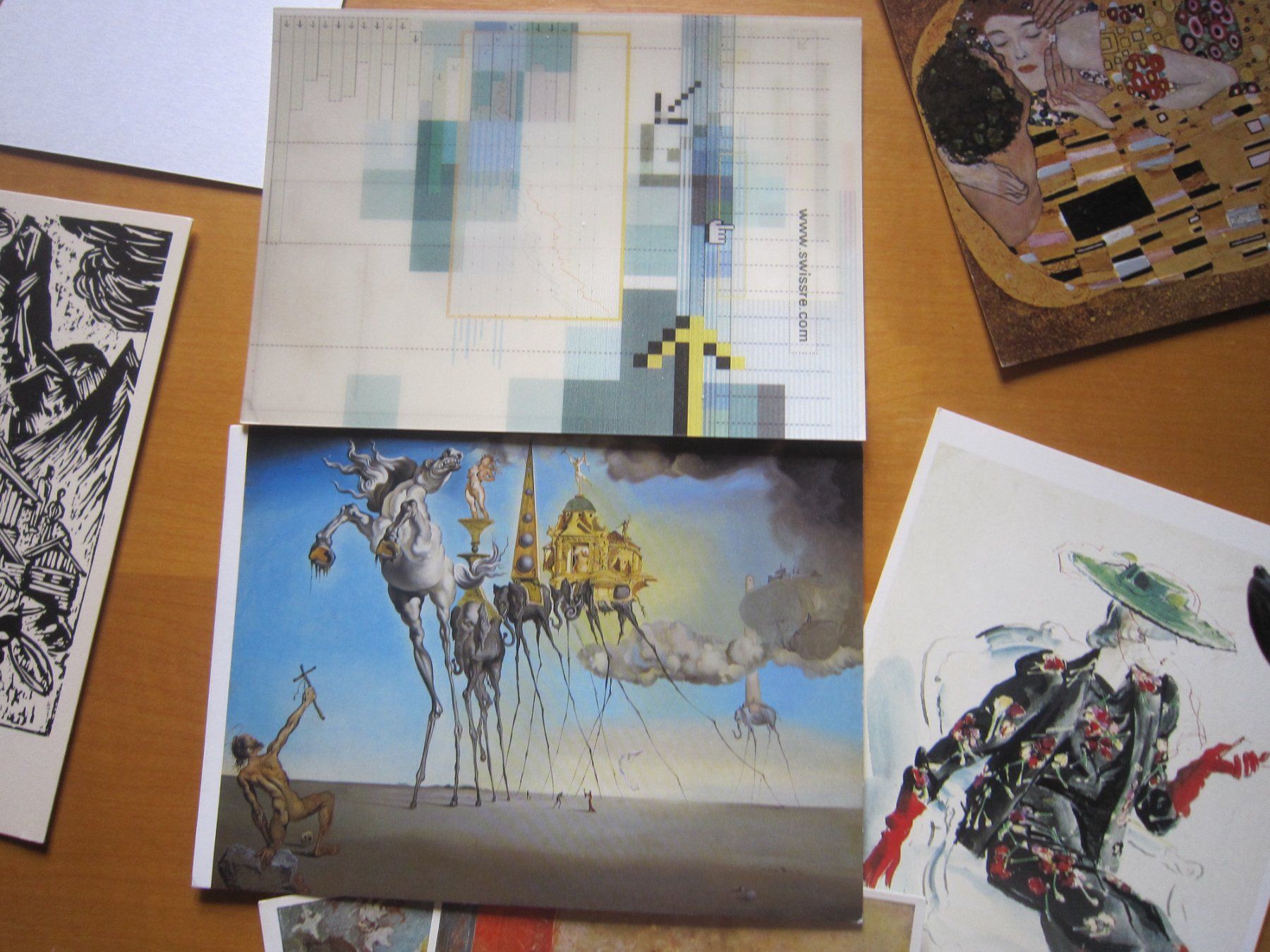 Ansichtskarten: No 17 Postkarten moderne Kunst – Gebraucht aus Gordola von Polentaefung 6
