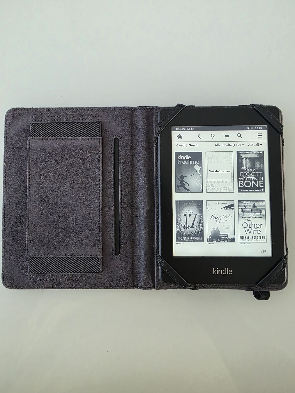 Amazon Tablet PC: Kindle Paperwhite inkl. Lederhülle – Gebraucht aus Kriens von eldo1990 8