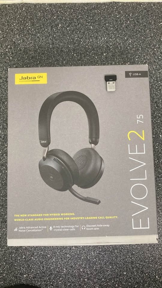 Jabra Kopfhörer: Jabra Evolve2 75 Headset – Neu (gemäss Beschreibung) aus Büren zum Hof von Mirage_G4 4