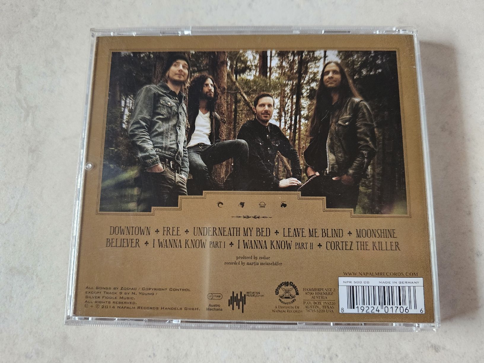 CD: Zodiac  -  A Hiding Place – Usato da Schneisingen venduto da backstore24 1