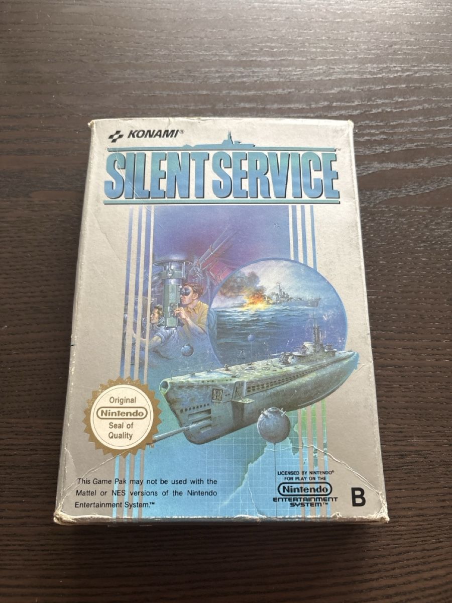 Nintendo Giochi: Jeu Retro Silent service Nintendo Nes – Usato da Meyrin venduto da did_bqr5