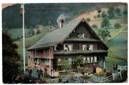Steintal bei Wattwil, Kurhaus Säntisblick, gelaufen 1911