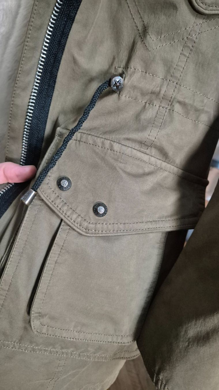 Giacche: Olive green winter coat size S – Usato da Zürich venduto da monadiederich 5