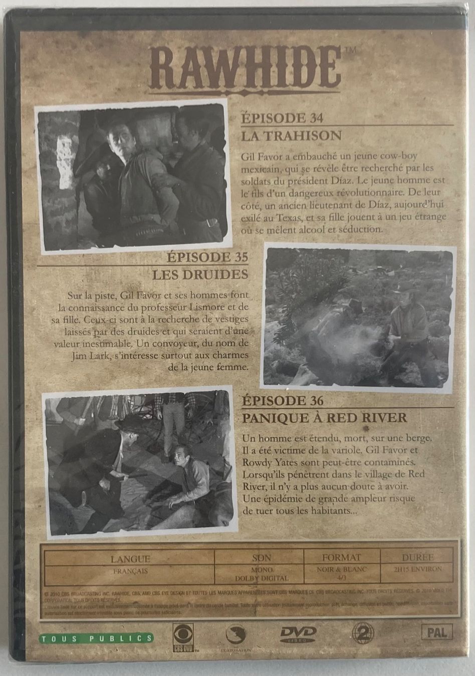 Tutti i DVDs: CLINT EASTWOOD - RAWHIDE N°12 – Usato da Poliez-Pittet venduto da Newtown-Records 4