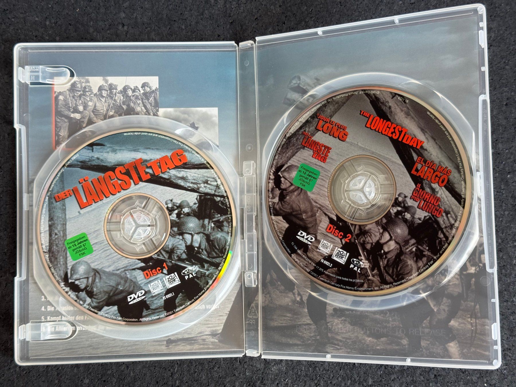 Tous les DVDs: Der Längste Tag "The longest day" DVD's EN/DE – D'occasion à Fribourg par tschjoly 4