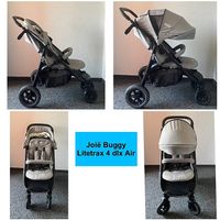 Joië Buggy Litetrax 4 dlx Air grau