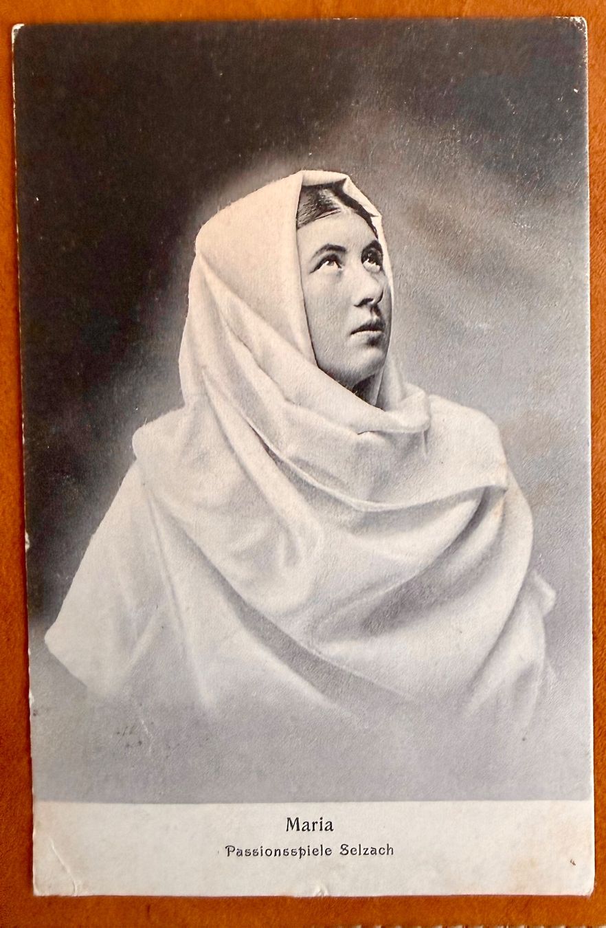 Cartoline postali: Selzach - Passionsspiele - Maria 1903 – Usato da Lutry venduto da Ediego