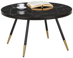 Couchtisch Metall, Glas 80/80/45 cm