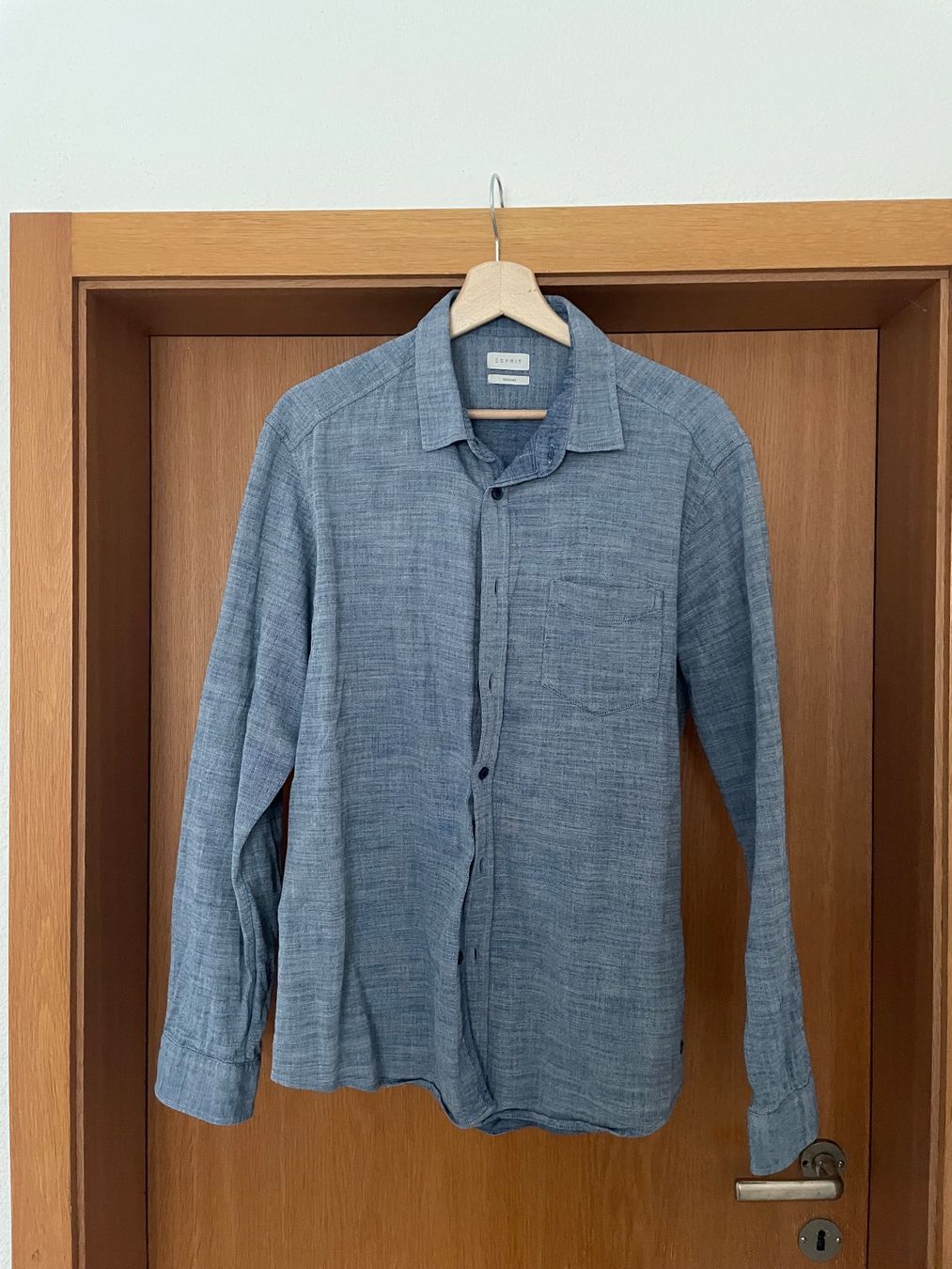 Esprit Camicie: Esprit Hemd, Regular Fit, hellblau, Grösse L, Top Zustand – Usato da Buchs SG venduto da Burgerauer
