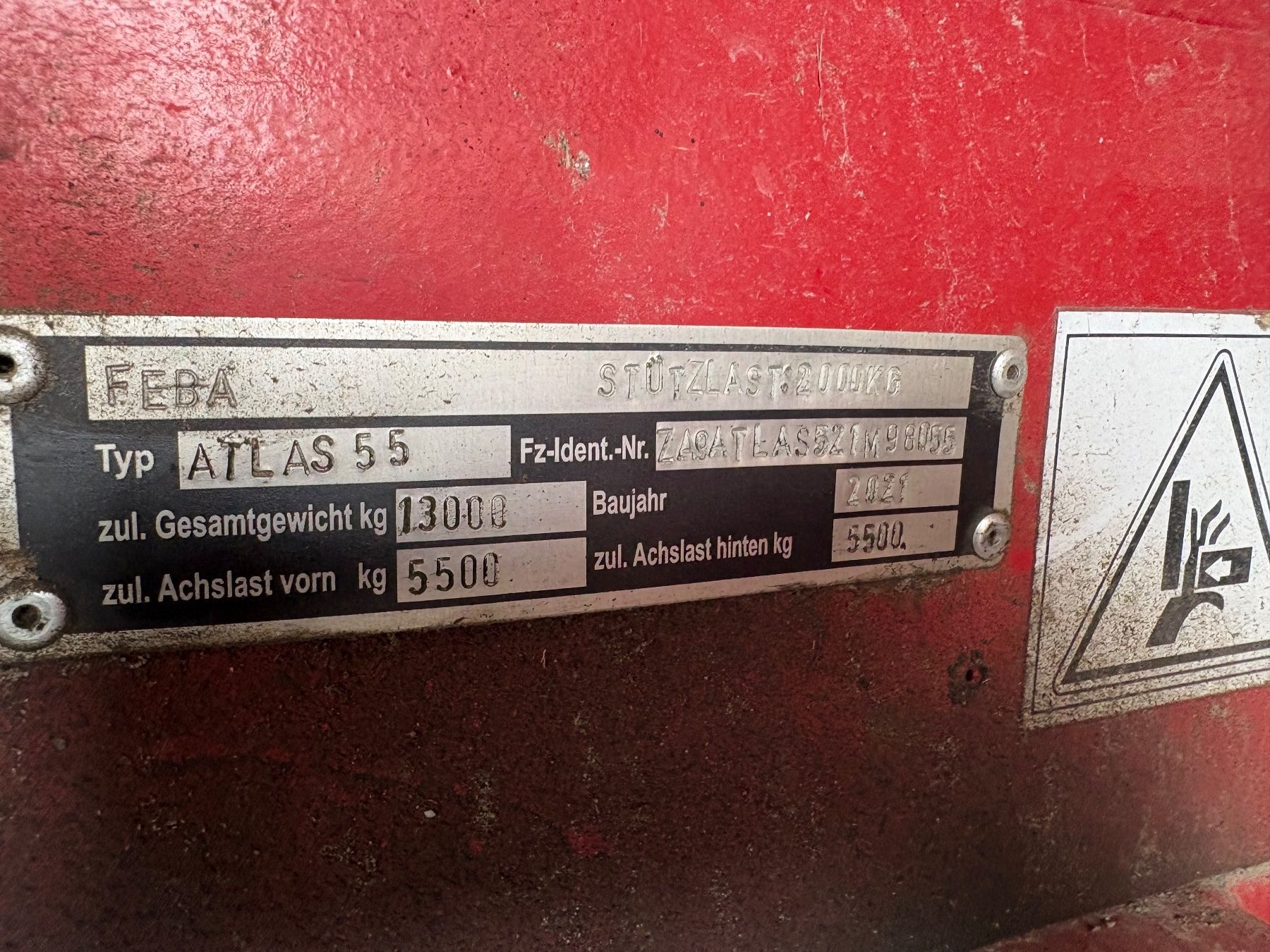 Rimorchi: Tandem plattform kippanhänger bagger anhänger – Usato da Benken venduto da foenssi 3