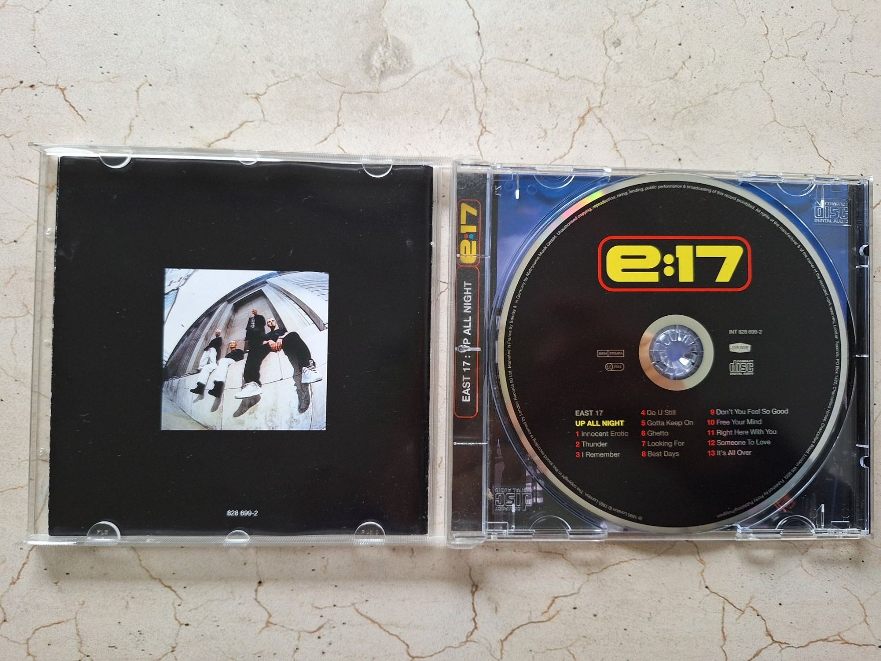 CD: CD East 17 - Up all night – Usato da Schaffhausen venduto da Mipakr 1