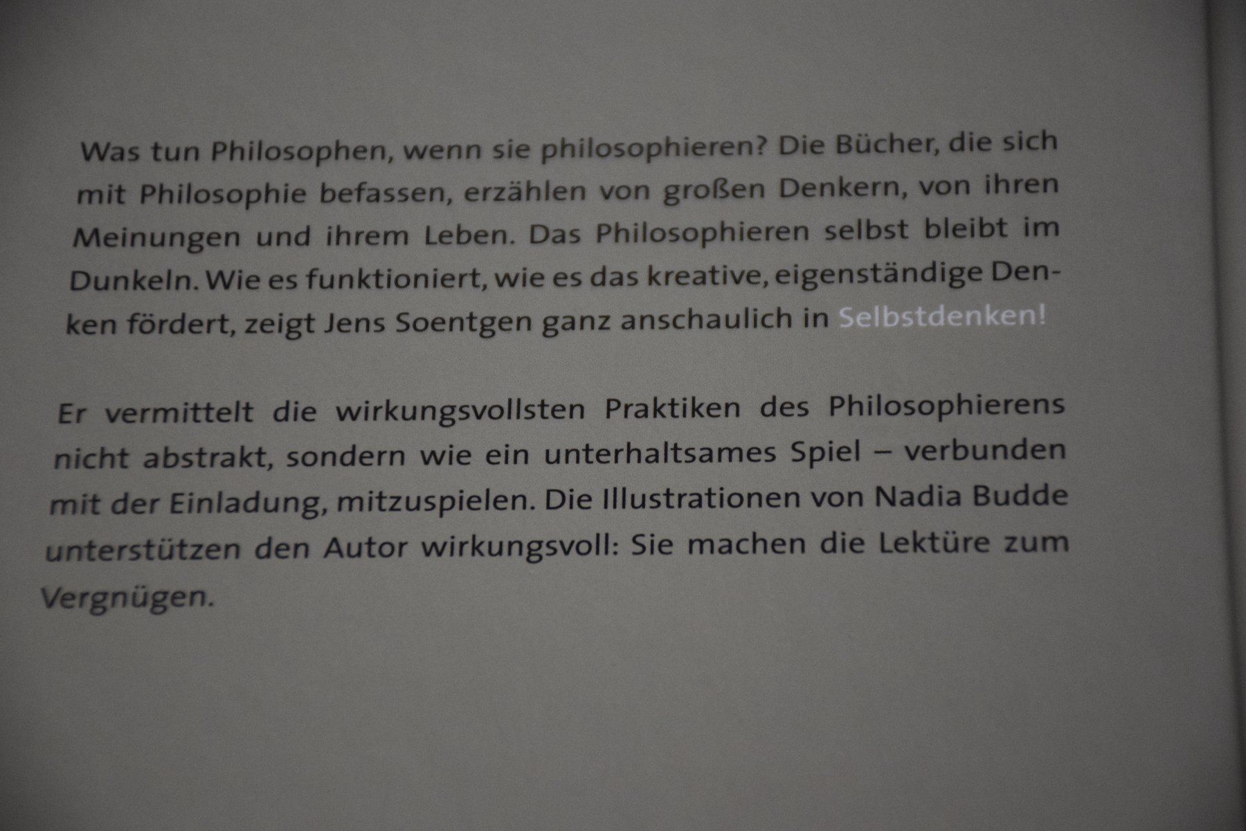 Libri: SELBSTDENKEN! Jens Soentgen – Nuovo (secondo la descrizione) da Wetzikon ZH venduto da Wetzicardo25 7