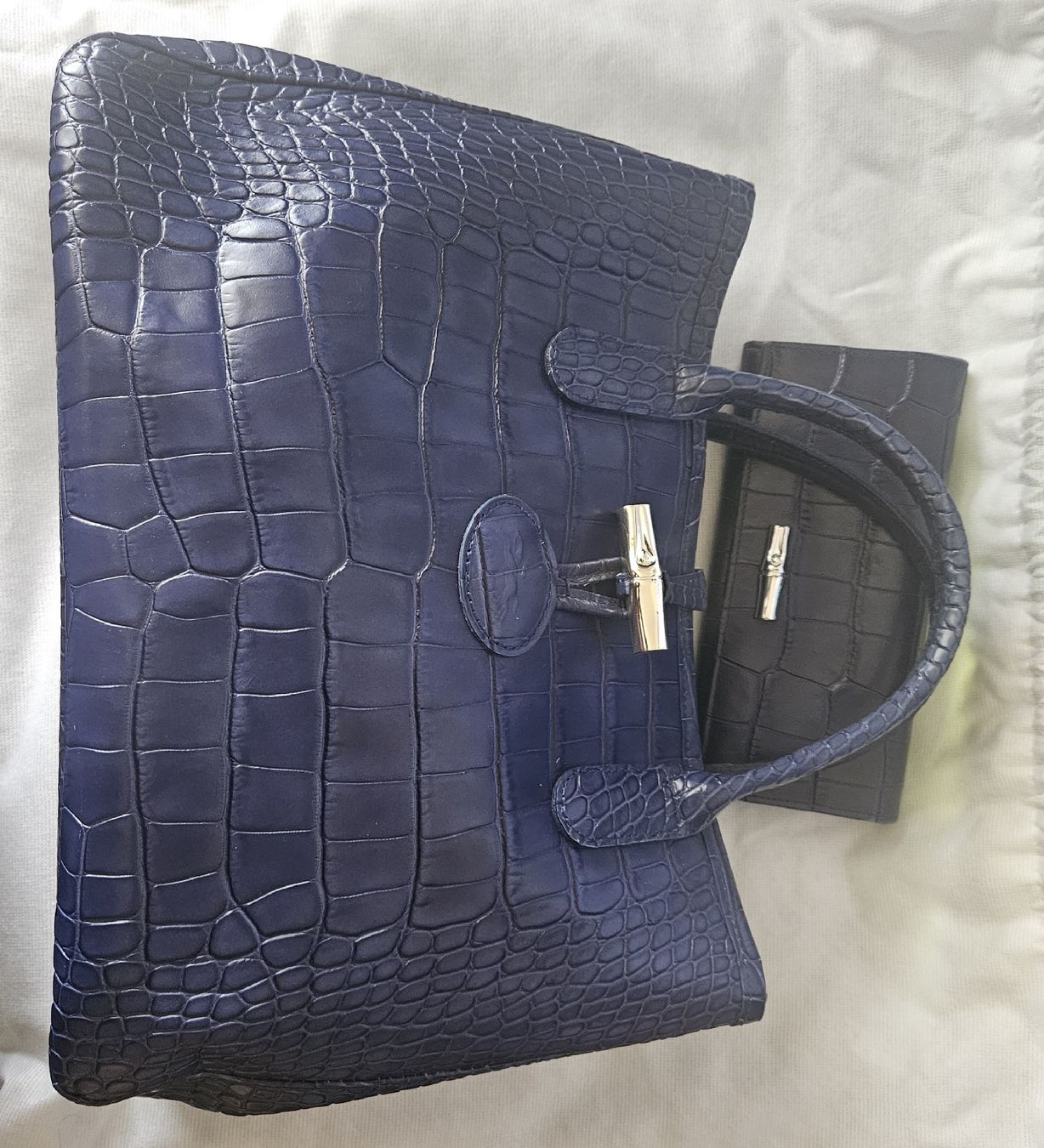 Borse da donna: Roseau Croc Embossed Leather – Nuovo (secondo la descrizione) da Sisseln AG venduto da rjj_ydb7