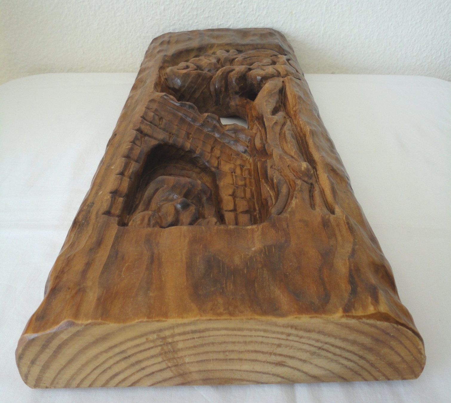 Sculture & Statue: Holzbild geschnitzt Made Spain 3/192 Höhe44cm – Usato da zürich venduto da parts5060 1