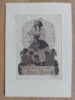 Exlibris Georg Jilovsky - Original Radierung