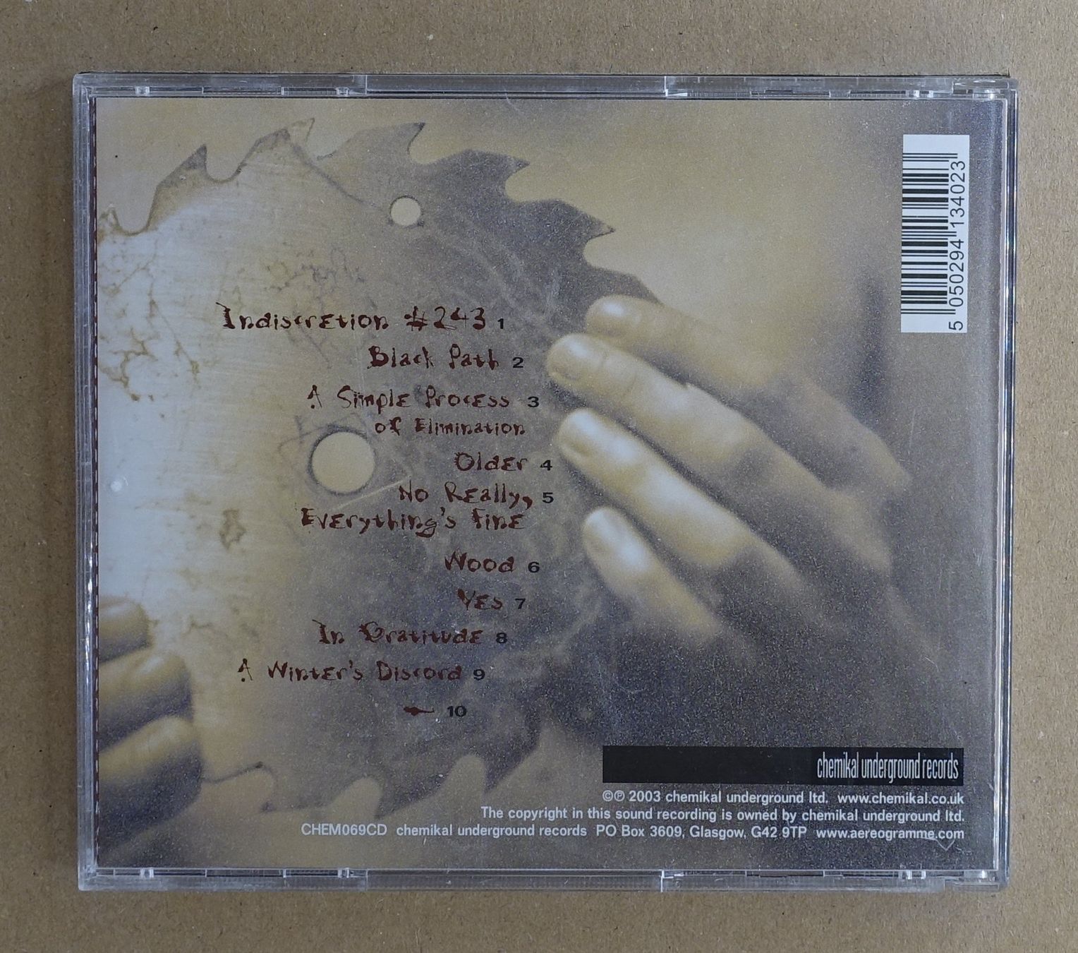 CD: Aereogramme – Sleep And Release - F30 – Usato da Sessa venduto da fraenklishop 1