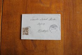 1907 Zifferbriefli gel. Urnäsch nach Hundwil