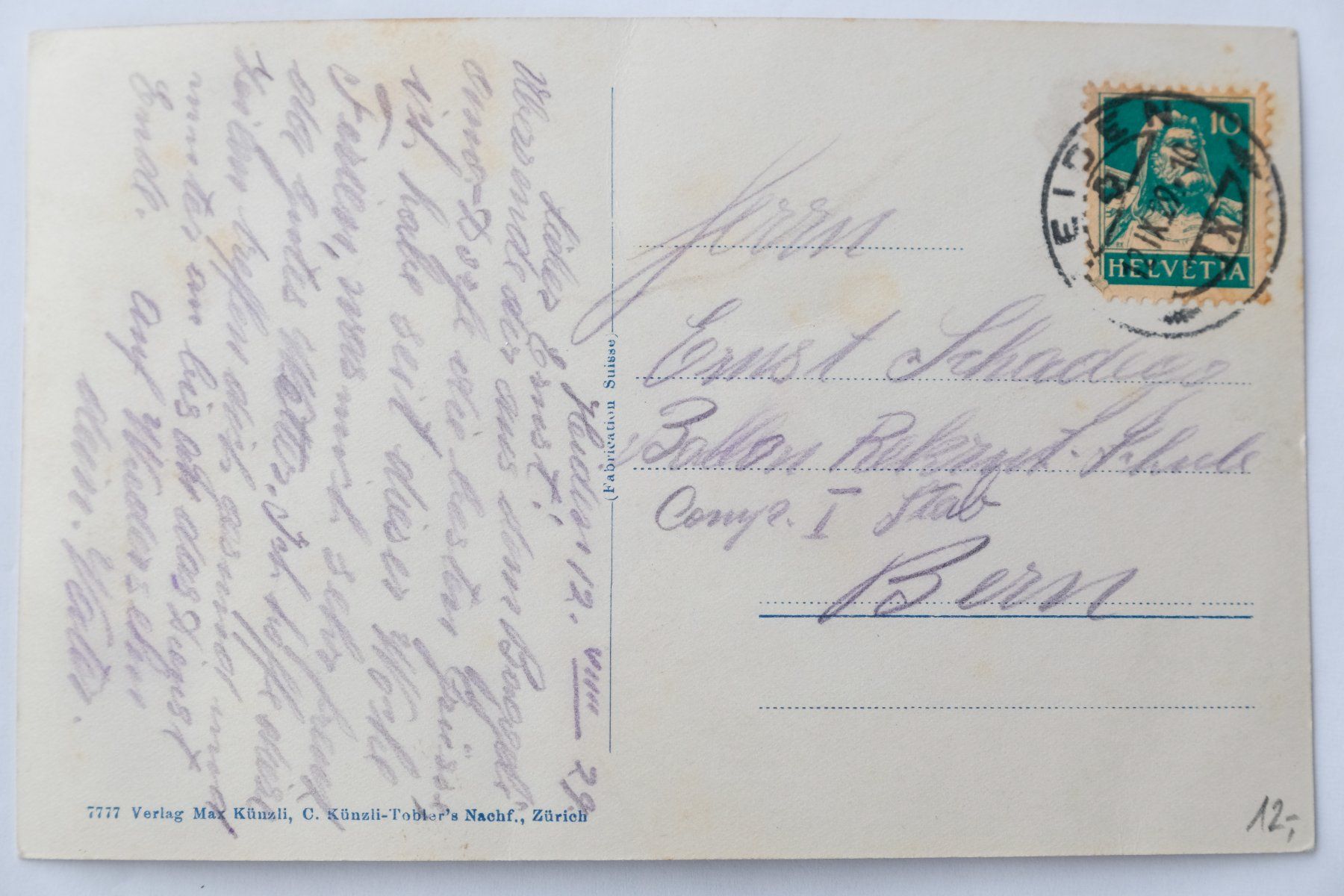 Cartoline postali: Ansichtskarte Heiden AR 1929 – Usato da Ehrendingen venduto da nicoro50 1