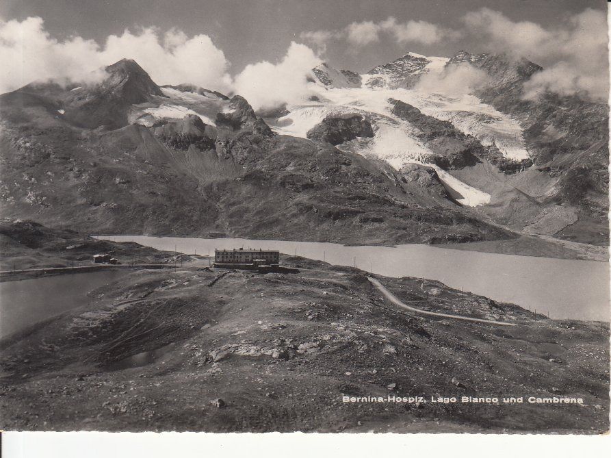 Cartoline postali: Bernina Hospiz ca. 1950 – Usato da Bürglen TG venduto da StampGraf