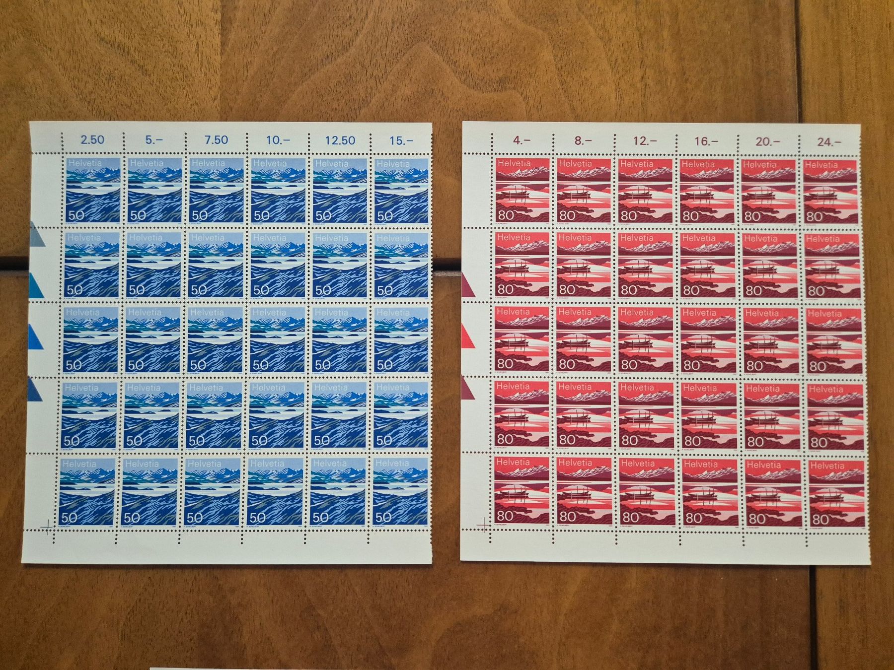 Tous les timbres: Frankaturware 100 CHF. GRATISLIEFERUNG ! – Neuf (Voir description) à Horgen par frankatur 3