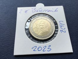 2 Euro Österreich 2023 unzirkuliert
