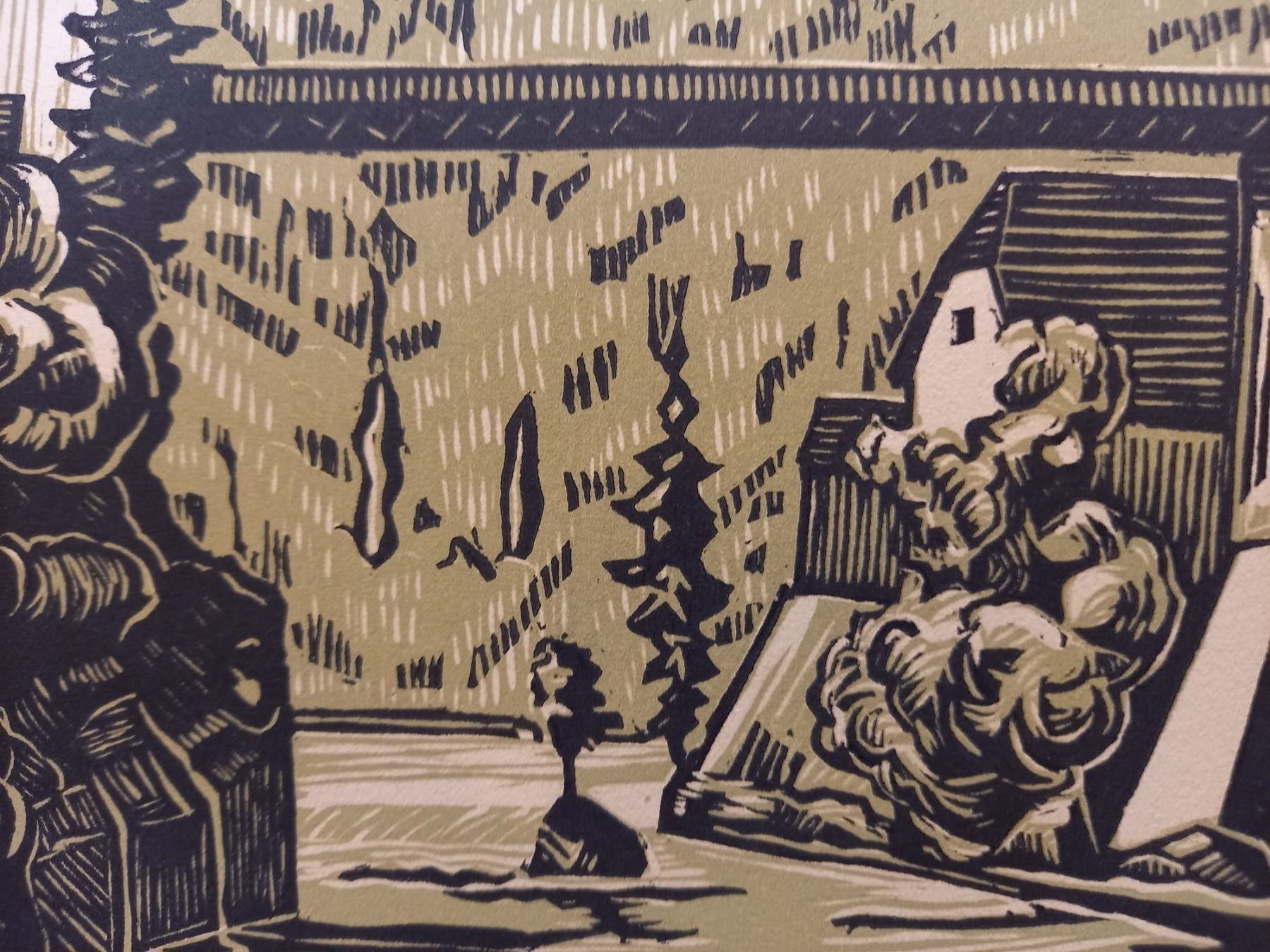 Incisioni: belle gravure originale, moulin – Usato da Lausanne venduto da leneko 3