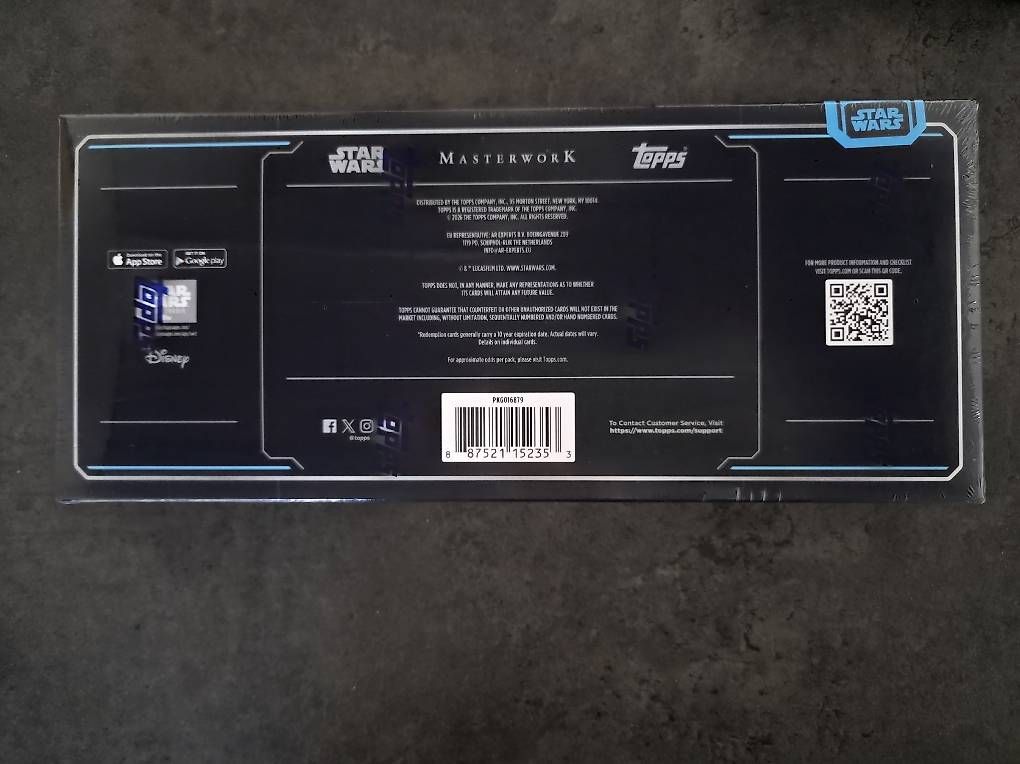 Topps Cartes à collectionner: Topps Star Wars Masterwork Hobby Box – Neuf avec emballage d'origine à Seon par Passion4SoccerCards 2