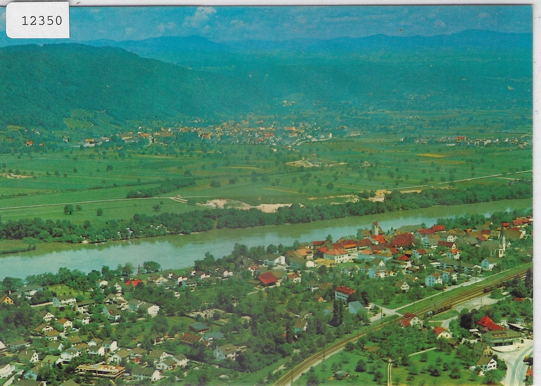 Cartoline postali: Flugaufnahme Kaiseraugst AG – Usato da Ettingen venduto da Kartenplanet
