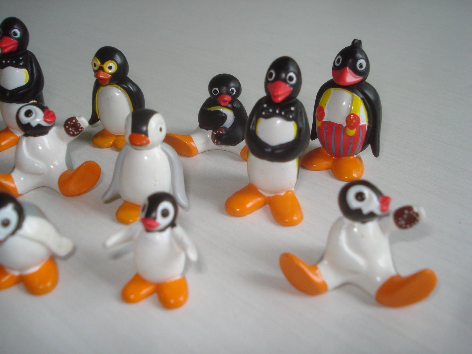 Statuette: 15 x alte Pingu Figuren original – Usato da Urdorf venduto da Tinplate01 3