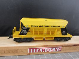Kies Will AG Kieswagen gelb, mit OVP, DC, KK