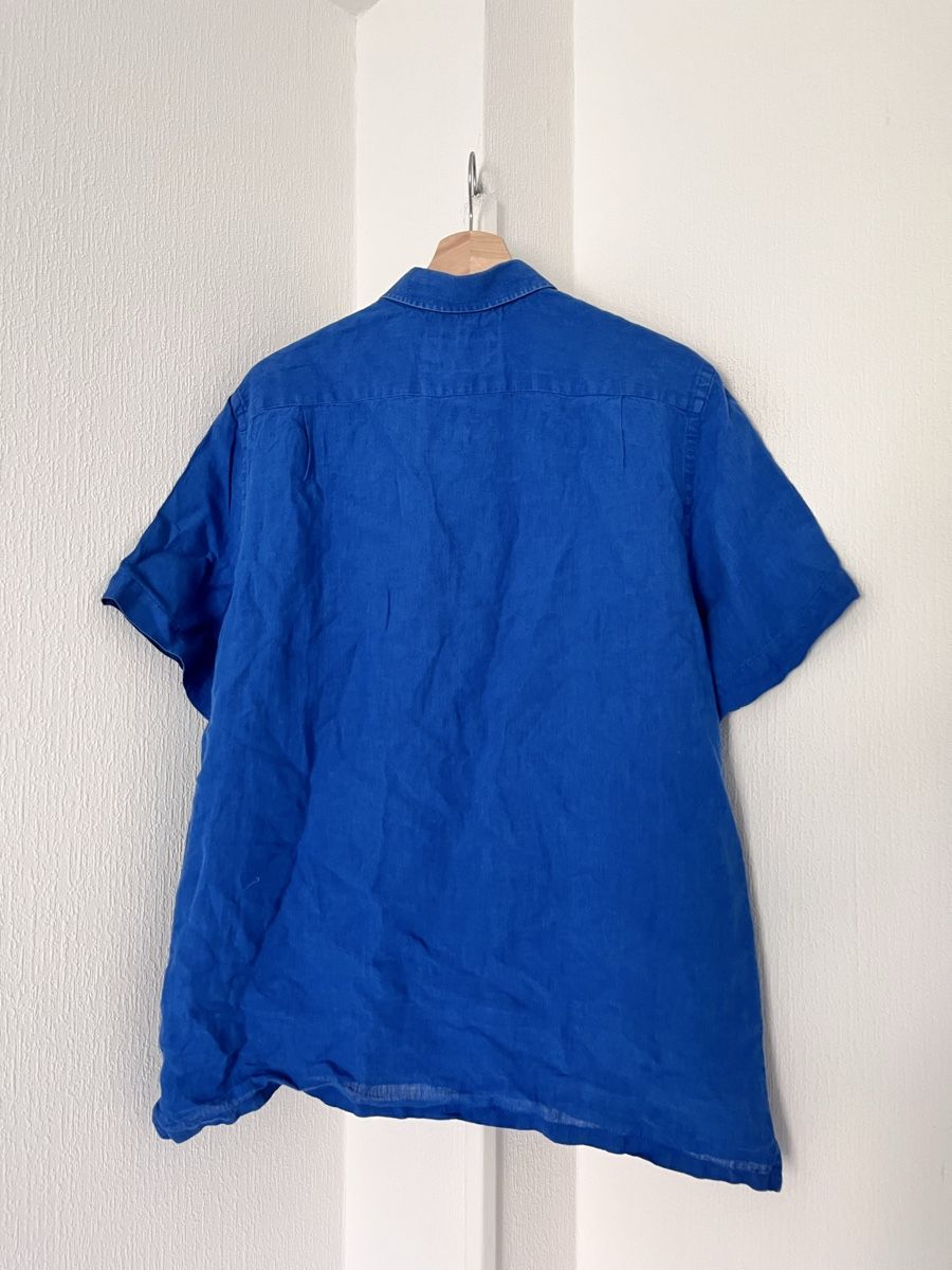 Lacoste Chemises: Lacoste Hemd Blau Grösse L Leinen Regular Fit – D'occasion à Lausanne par Danash 4
