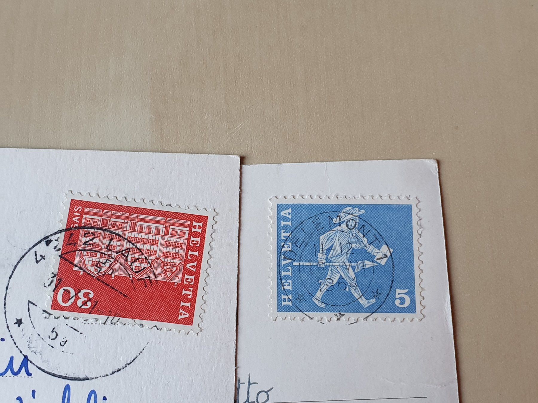 Cartoline postali: 2 x Karten Jura – Usato da Stansstad venduto da collectorsshop 1