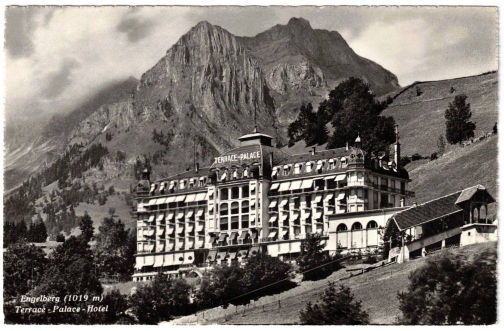 Cartes postales: Engelberg - Standseilbahn Hotel Terrace – D'occasion à Binningen par Mountainrider
