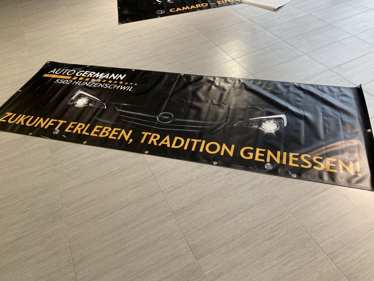 Opel Automobili: Blache von Opel 1x3m – Usato da Hägglingen venduto da Karin0802