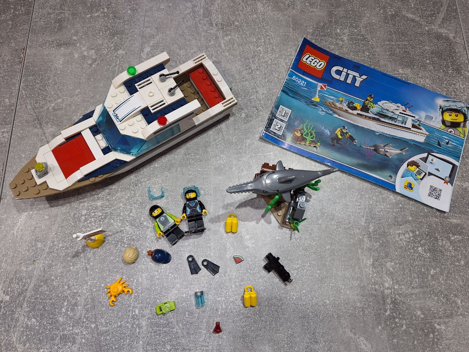 Lego Giocattoli: Lego 60221 Tauchyacht – Usato da Egerkingen venduto da Niceli1 1