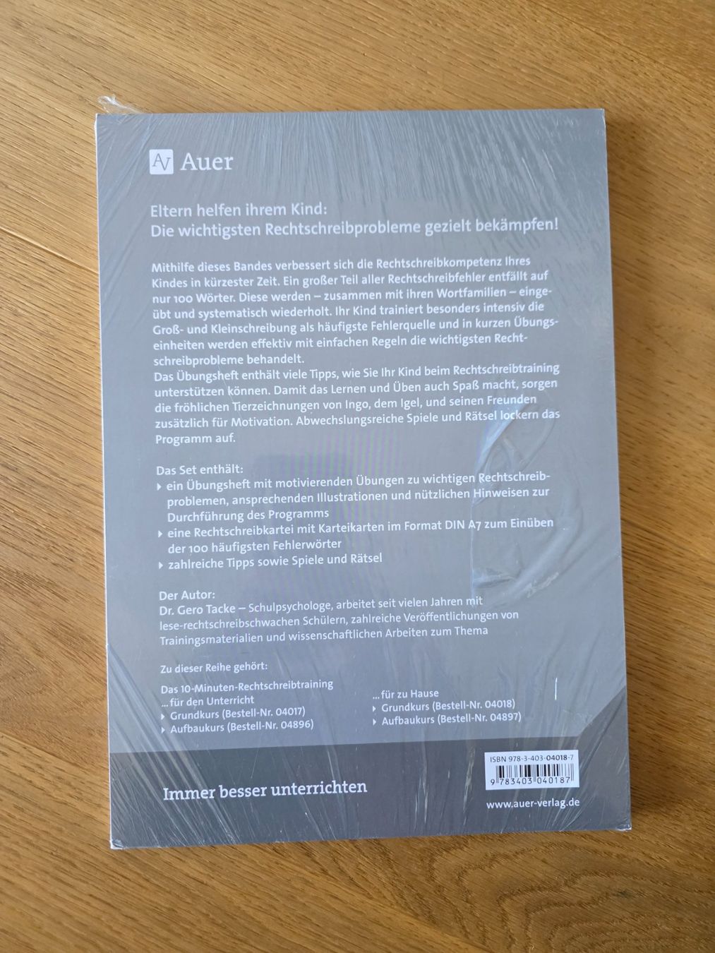Bücher: Übungsheft "10-Minuten-Rechtschreibtraining für zu Hause" – Neu und originalverpackt aus Richterswil von adora88 1