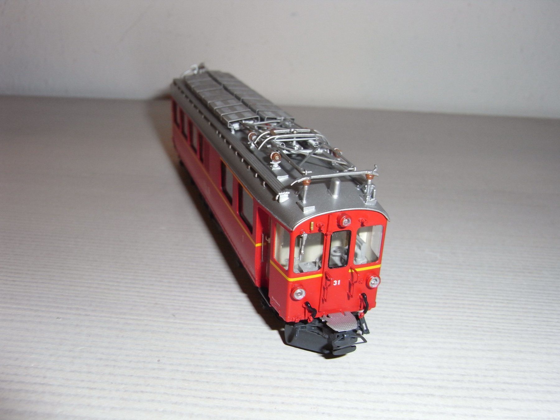 Lemaco Modelleisenbahnen: Lemaco, RhB ABe 4/4 No. 31 "rot", HOm – Neu und originalverpackt aus Wohlen AG von Kusy77 4